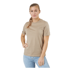 Pieces Pcria Ss Fold Up Solid Tee Bc Silver Mink -Takit Myyntikauppa 60672 76 003