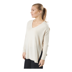 ONLY Onlamalia L/s V-neck Pullover Pumice Stone