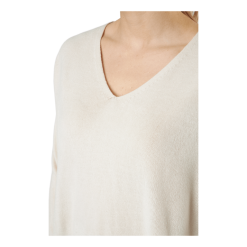 ONLY Onlamalia L/s V-neck Pullover Pumice Stone -Takit Myyntikauppa 60673 01 004