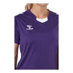 Hummel Hmlcore Xk Poly Jersey S/s Wom Acai/white -Takit Myyntikauppa 60675 88 004