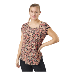 ONLY Onlvic Ss Aop Top Ptm Black