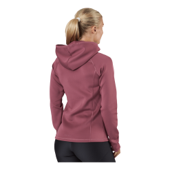 Only Play Cara Ls Hood Zip Sweat Crushed Berry -Takit Myyntikauppa 60700 18 003