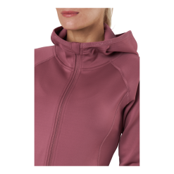 Only Play Cara Ls Hood Zip Sweat Crushed Berry -Takit Myyntikauppa 60700 18 004