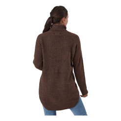 Pieces Ellen Ls Long Knit Chicory Coffee -Takit Myyntikauppa 60702 82 003