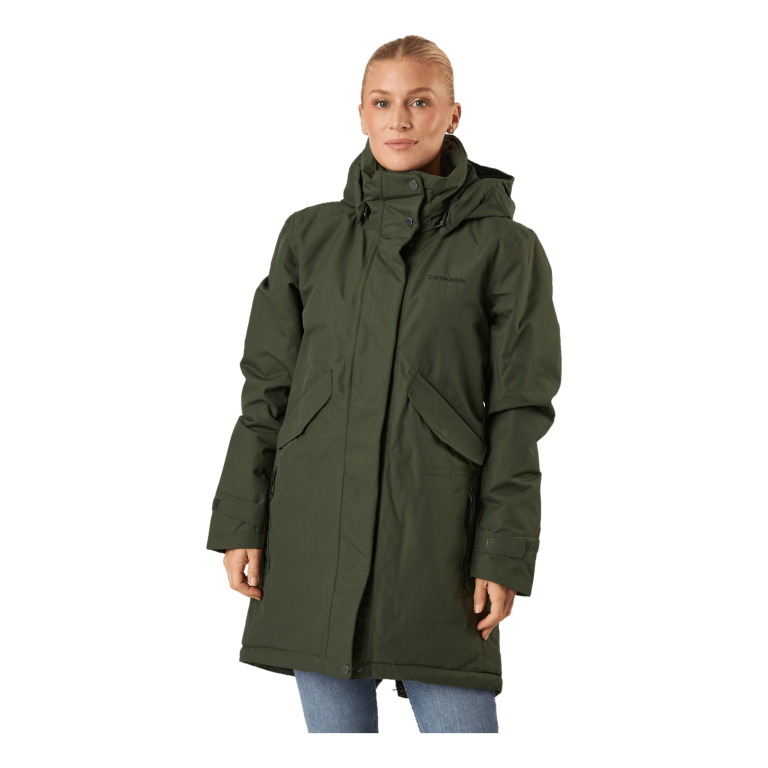 DIDRIKSONS Tanja Wns Parka 6 Green 3 DIDRIKSONS Tanja Wns Parka 6 Green