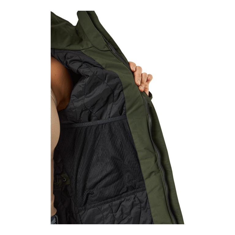 DIDRIKSONS Tanja Wns Parka 6 Green 8 DIDRIKSONS Tanja Wns Parka 6 Green - Image 6