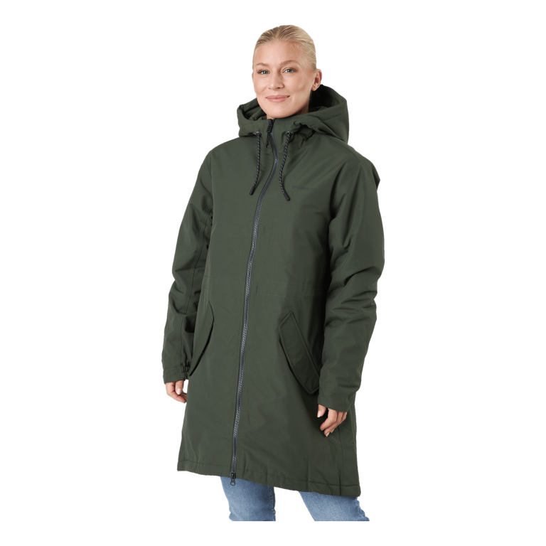 DIDRIKSONS Marta-lisa Wns Parka Green 3 DIDRIKSONS Marta-lisa Wns Parka Green