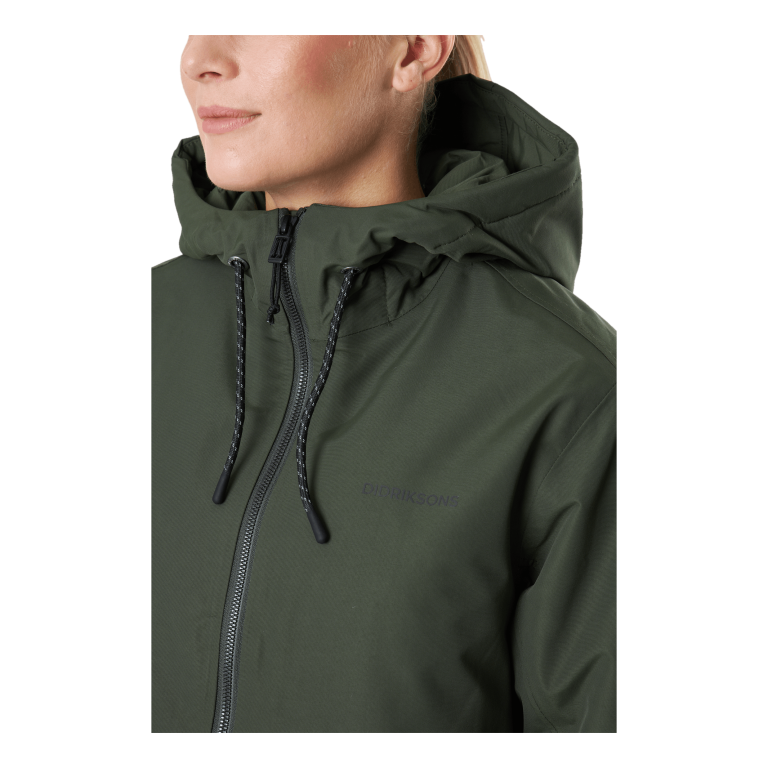 DIDRIKSONS Marta-lisa Wns Parka Green 6 DIDRIKSONS Marta-lisa Wns Parka Green - Image 4