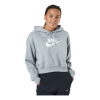 Nike Sportswear Club Fleece Women's Cropped Hoodie DK GREY HEATHER/WHITE 2 Nike Sportswear Club Fleece Women's Cropped Hoodie DK GREY HEATHER/WHITE -Takit Myyntikauppa 60737 95 001