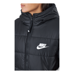 Nike W Nsw Syn Tf Rpl Hd Jkt Black/black/white -Takit Myyntikauppa 60737 97 004