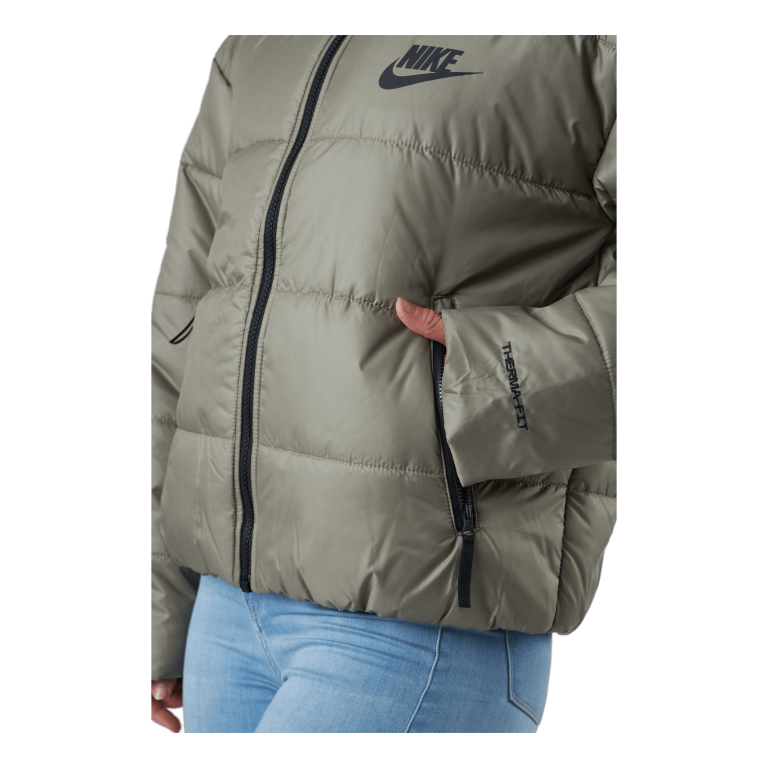 Nike W Nsw Syn Tf Rpl Hd Jkt Matte Olive/matte Olive/black 8 Nike W Nsw Syn Tf Rpl Hd Jkt Matte Olive/matte Olive/black - Image 6