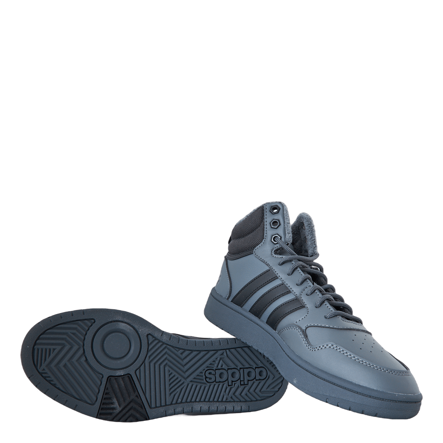 ADIDAS Hoops 3.0 Mid Wtr Grefiv/cblack/carbon 9 ADIDAS Hoops 3.0 Mid Wtr Grefiv/cblack/carbon - Image 7