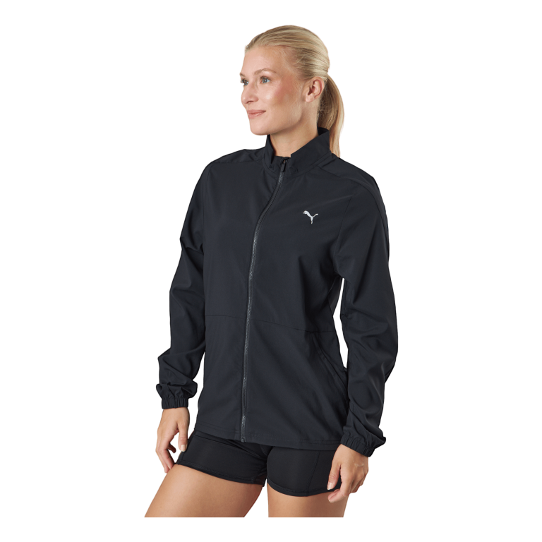 Run Favorite Woven Jacket W Puma Black 4 Run Favorite Woven Jacket W Puma Black - Image 2