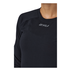 2XU Ignition Base Layer L/s Black/silver Reflective -Takit Myyntikauppa 60784 23 004