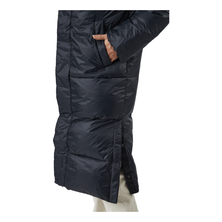 Svea Loose Hood Coat Black 8 Svea Loose Hood Coat Black - Image 6