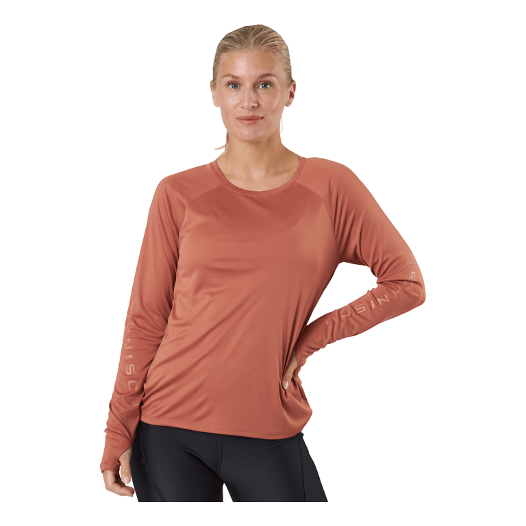 Röhnisch Active Logo Long Sleeve Copper Brown 3 Röhnisch Active Logo Long Sleeve Copper Brown