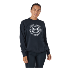 Under Armour Rival Fleece Crest Grp Crew Black