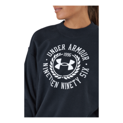 Under Armour Rival Fleece Crest Grp Crew Black -Takit Myyntikauppa 60804 34 004