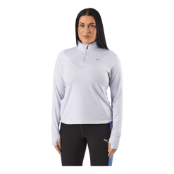 Puma Run Favorite 1/4 Zip W Spring Lavender