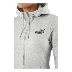 Puma Ess Small Logo Full-zip Hoodie Light Gray Heather -Takit Myyntikauppa 60911 77 006