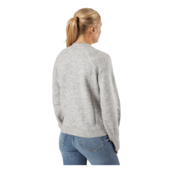 Vero Moda Vmpeppy Pearl Ls Highneck Blou Light Grey Melange -Takit Myyntikauppa 60917 80 003