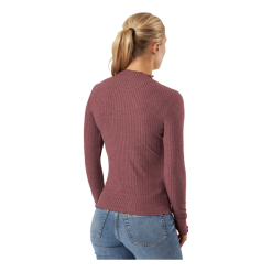 ONLY Emma L/s High Neck Top Noos Jr Rose Brown -Takit Myyntikauppa 60917 81 004
