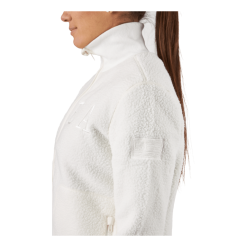 Svea Long Pile Zip Sweat Off White -Takit Myyntikauppa 60918 51 005