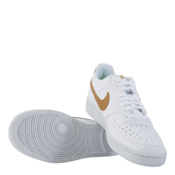 Nike Court Vision Low Next Nature Women's Shoes WHITE/METALLIC GOLD-WHITE -Takit Myyntikauppa 60921 47 007