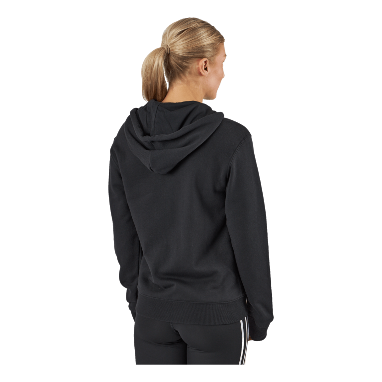 ADIDAS Essentials Linear Full-Zip French Terry Hoodie Black 5 ADIDAS Essentials Linear Full-Zip French Terry Hoodie Black - Image 3