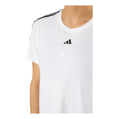 ADIDAS AEROREADY Train Essentials 3-Stripes T-Shirt White -Takit Myyntikauppa 60931 90 004