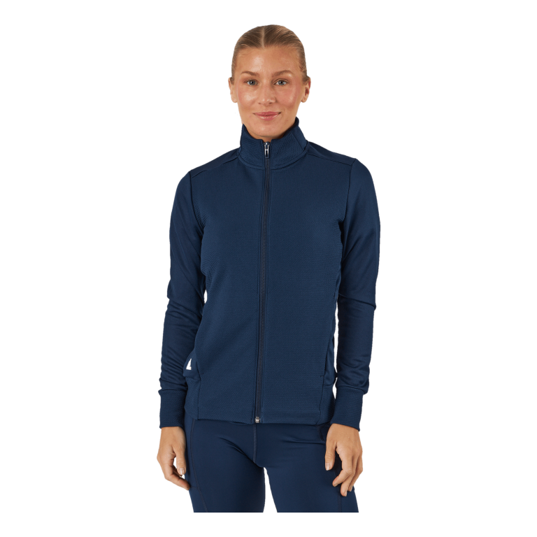 ADIDAS Textured Full-Zip Jacket Collegiate Navy 3 ADIDAS Textured Full-Zip Jacket Collegiate Navy