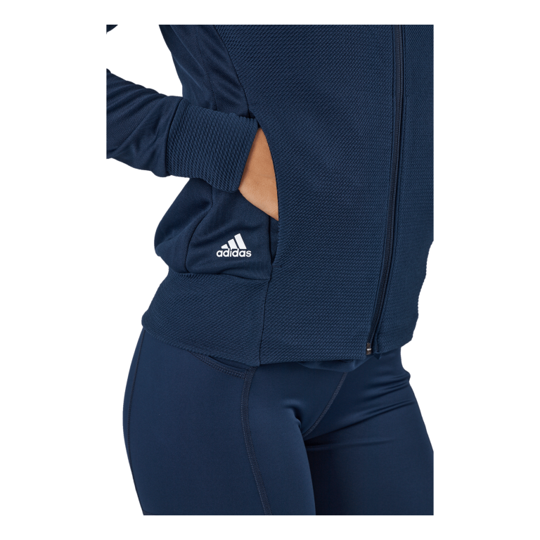 ADIDAS Textured Full-Zip Jacket Collegiate Navy 7 ADIDAS Textured Full-Zip Jacket Collegiate Navy - Image 5