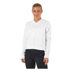 ADIDAS Knit Golf Bomber Jacket White