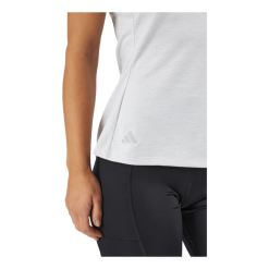 ADIDAS Essentials Heathered Mock-Neck Sleeveless Golf Polo Shirt White 11 ADIDAS Essentials Heathered Mock-Neck Sleeveless Golf Polo Shirt White -Takit Myyntikauppa 61007 55 005