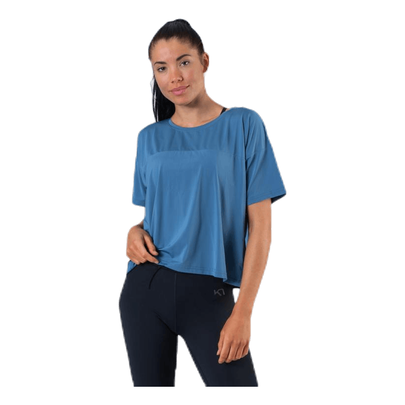 Kari Traa Beatrice Tee Blue/Black 3 Kari Traa Beatrice Tee Blue/Black