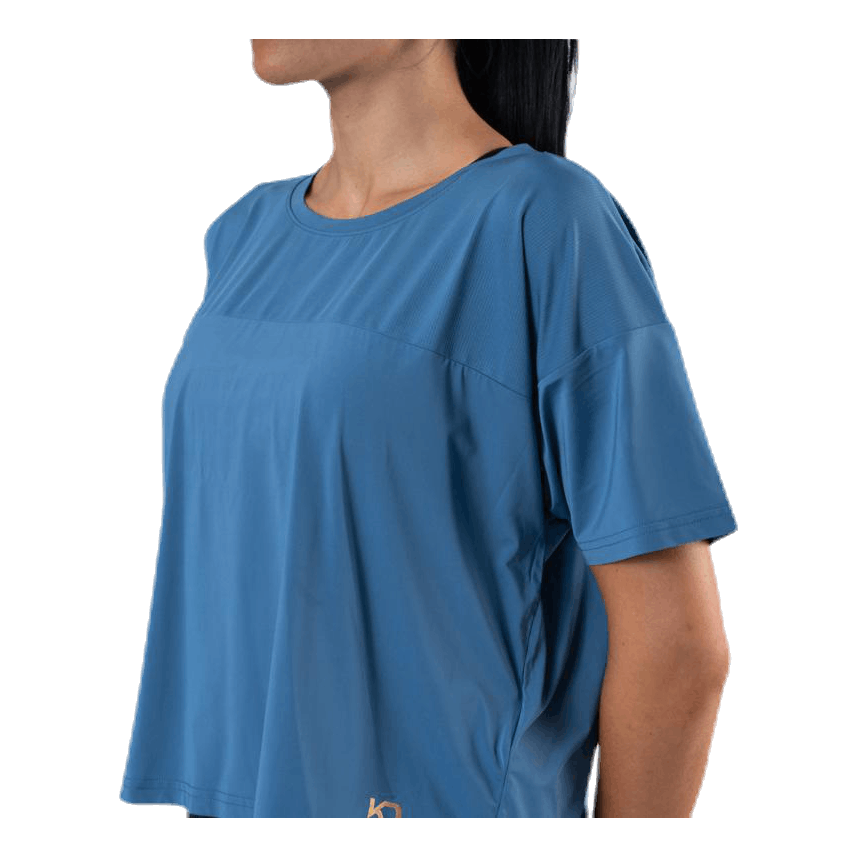 Kari Traa Beatrice Tee Blue/Black 7 Kari Traa Beatrice Tee Blue/Black - Image 5