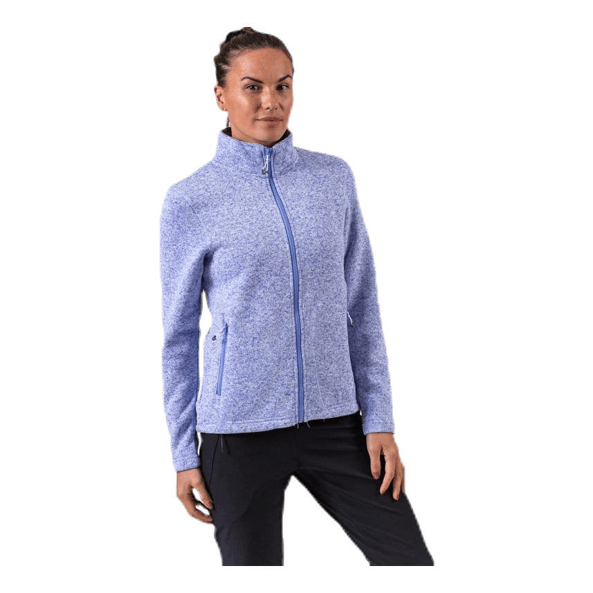 Weather Report Paulina Melange Fleece Jacket Purple 3 Weather Report Paulina Melange Fleece Jacket Purple