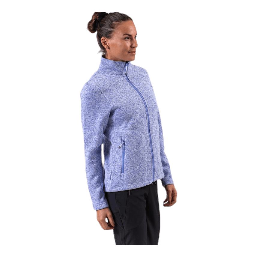 Weather Report Paulina Melange Fleece Jacket Purple 4 Weather Report Paulina Melange Fleece Jacket Purple - Image 2