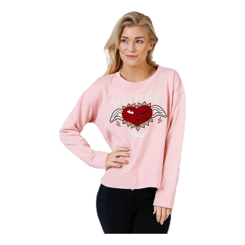 Odd Molly Fun And Fair Sweater Pink 3 Odd Molly Fun And Fair Sweater Pink