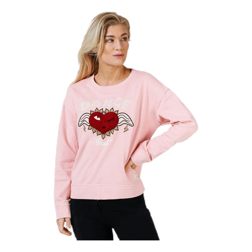 Odd Molly Fun And Fair Sweater Pink 5 Odd Molly Fun And Fair Sweater Pink - Image 3