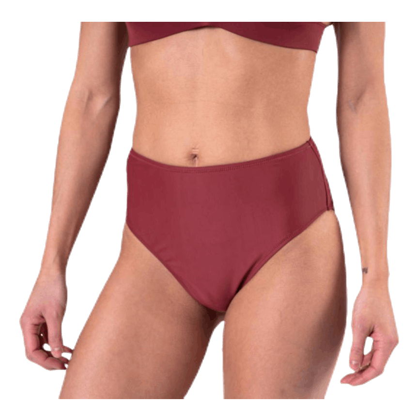 Waikani Beachwear Nalani High Waist Red 3 Waikani Beachwear Nalani High Waist Red