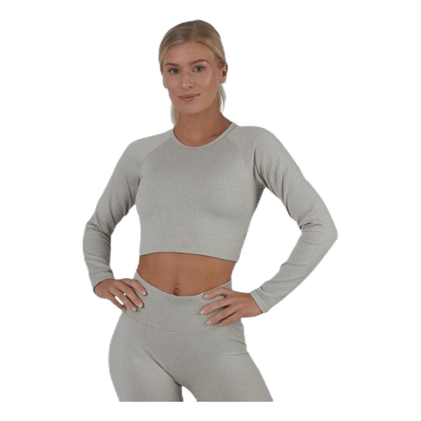 NOUN Bonnie Ribbed LS Beige 4 NOUN Bonnie Ribbed LS Beige - Image 2