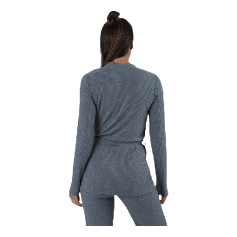 BLACC Serenity Rib Kimono Grey 5 BLACC Serenity Rib Kimono Grey - Image 3