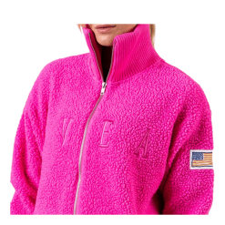 Svea Kathryn Pile Zip Sweater Pink -Takit Myyntikauppa 7332941200892 003 c407a2b201894ae48e43ed2d0076d76a