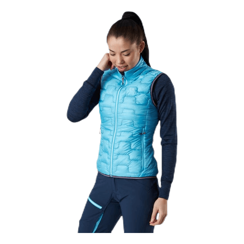 Elevenate Motion Down Vest Turquoise 5 Elevenate Motion Down Vest Turquoise - Image 3