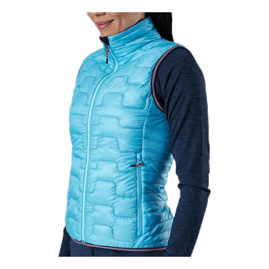Elevenate Motion Down Vest Turquoise 6 Elevenate Motion Down Vest Turquoise - Image 4