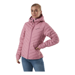 Peak Performance Frost Down Hood Jacket Pink