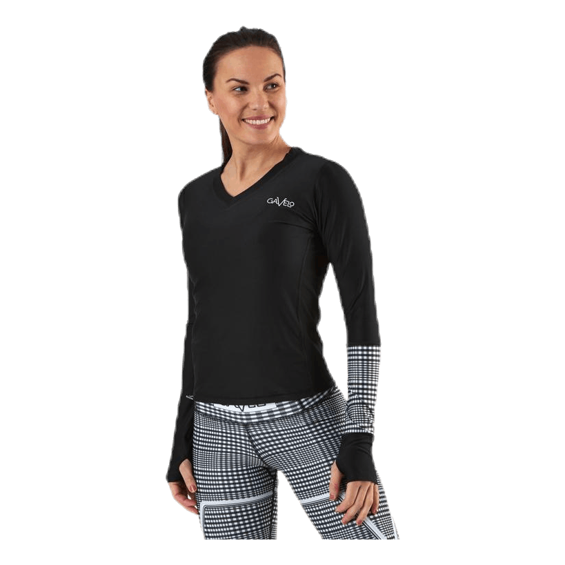 GAVELO GLNCHCK 1 Long Sleeve Black 6 GAVELO GLNCHCK 1 Long Sleeve Black - Image 4