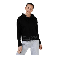 Kappa Sweat Hood, Logo Biba Black