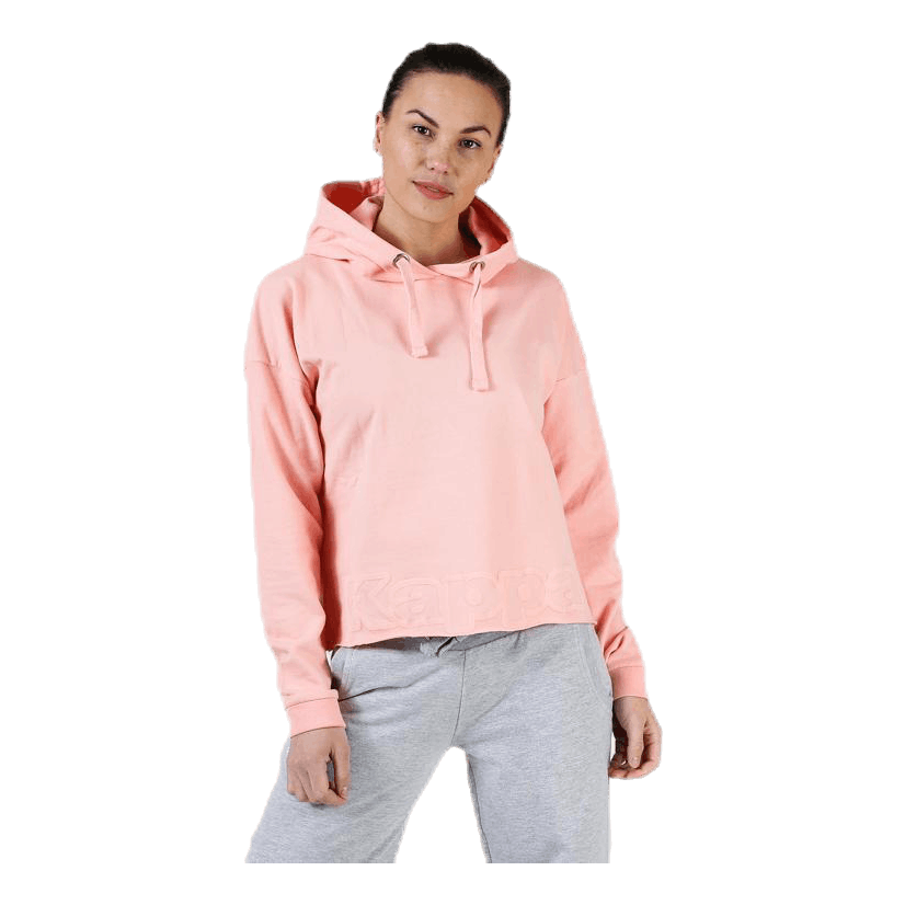 Kappa Sweat Hood, Logo Biba Pink 3 Kappa Sweat Hood, Logo Biba Pink